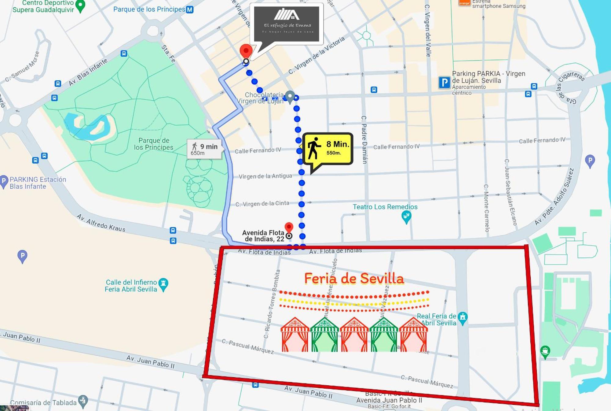 El Refugio De Emma Lägenhet Sevilla Exteriör bild